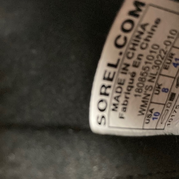 Sorel Joan of Arctic Wedge II Chelsea Bootie Leather 10 Winter Fall Gorpcore - Picture 10 of 15